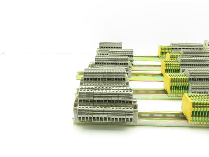 Entrelec M/6D Terminal Block Double Deck Mixed Lot of 184
