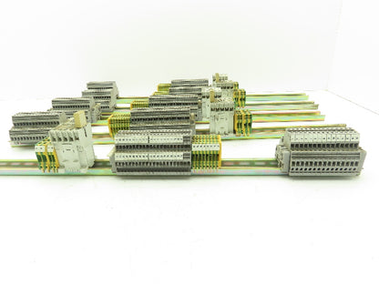 Entrelec M/6D Terminal Block Double Deck Mixed Lot of 184