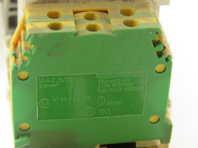 Entrelec M/6D Terminal Block Double Deck Mixed Lot of 184