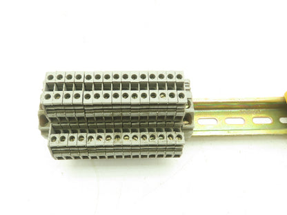 Entrelec M/6D Terminal Block Double Deck Mixed Lot of 184