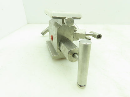 Endress Hauser HEX Stainless Block and Bleed Manifold Valve 1/2"