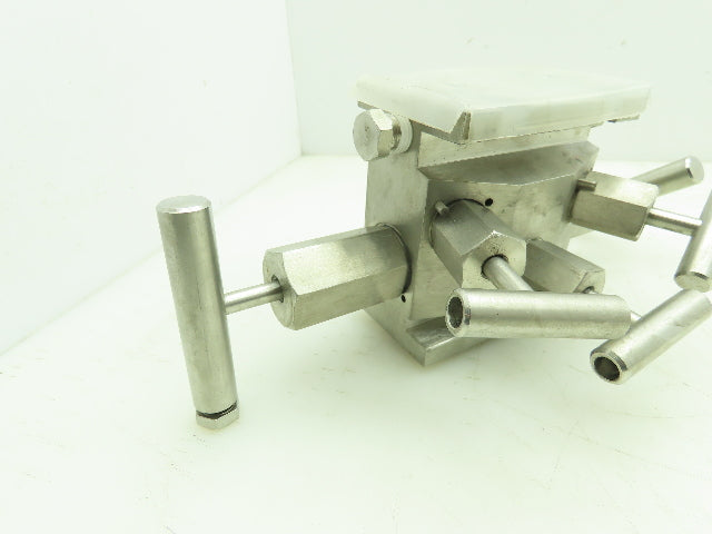 Endress Hauser HEX Stainless Block and Bleed Manifold Valve 1/2"