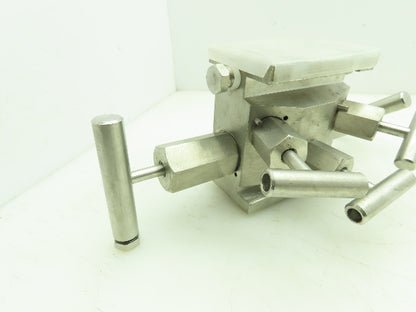 Endress Hauser HEX Stainless Block and Bleed Manifold Valve 1/2"