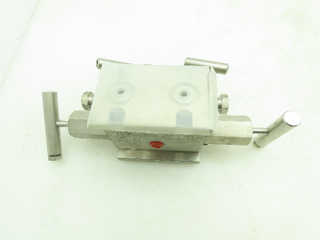 Endress Hauser HEX Stainless Block and Bleed Manifold Valve 1/2"