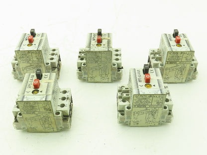 Klockner-Moeller Manual Motor Starter 1/2 Hp 480V 3Ph Aux Relay Lot of 5