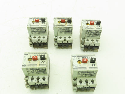 Klockner-Moeller Manual Motor Starter 1/2 Hp 480V 3Ph Aux Relay Lot of 5