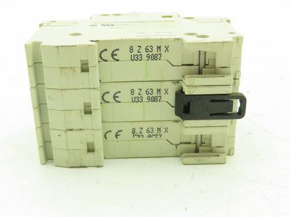 ABB S 28 3 Z63A Circuit Breaker 63A 400V 3P Lot of 6