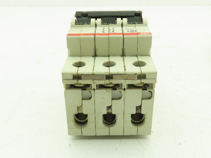 ABB S 28 3 Z63A Circuit Breaker 63A 400V 3P Lot of 6