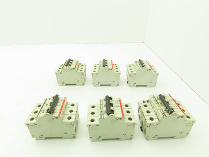 ABB S 28 3 Z63A Circuit Breaker 63A 400V 3P Lot of 6