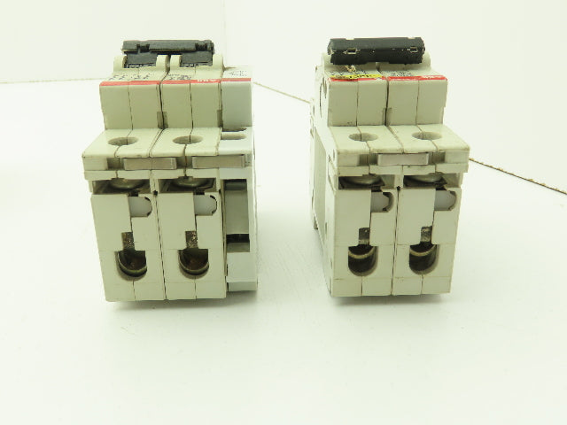 ABB S282UCK63A Circuit Breaker 63A 2 Pole 480V Lot of 7