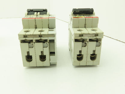 ABB S282UCK63A Circuit Breaker 63A 2 Pole 480V Lot of 7