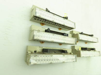 Omron XW2D-40G6 Terminal Block Connector Lot of 5