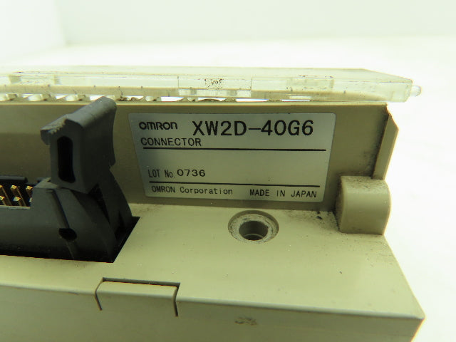 Omron XW2D-40G6 Terminal Block Connector Lot of 5