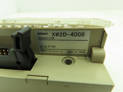 Omron XW2D-40G6 Terminal Block Connector Lot of 5
