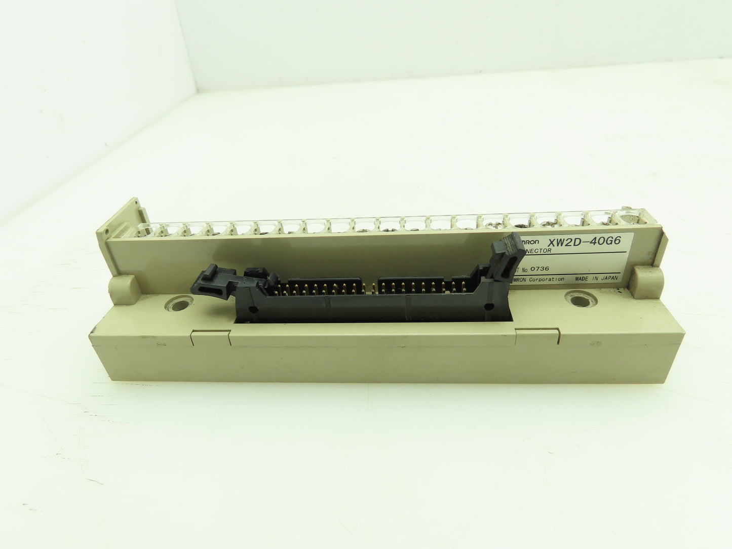 Omron XW2D-40G6 Terminal Block Connector Lot of 5