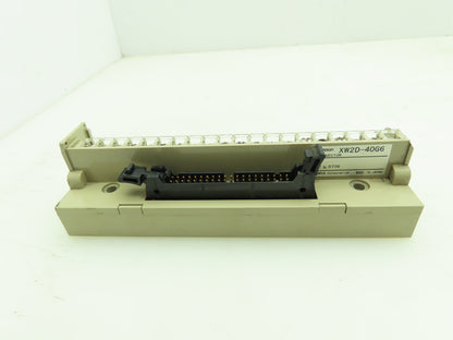 Omron XW2D-40G6 Terminal Block Connector Lot of 5