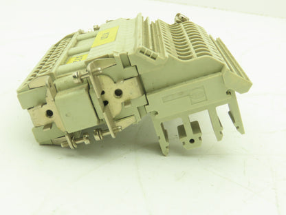 Harting Han 24 E-M 24-Pin Cable Connector Plug Set 16 Amp 600V Lot of 5