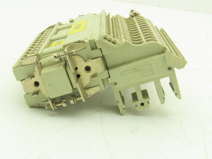 Harting Han 24 E-M 24-Pin Cable Connector Plug Set 16 Amp 600V Lot of 5