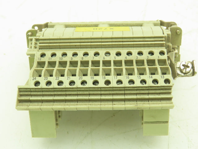 Harting Han 24 E-M 24-Pin Cable Connector Plug Set 16 Amp 600V Lot of 5