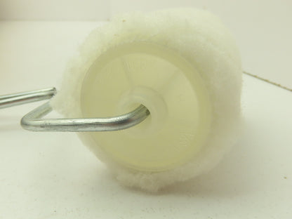Wooster R173  3" Wooly Trim Paint Roller and Frame 3/8" Nap White  Box of 24