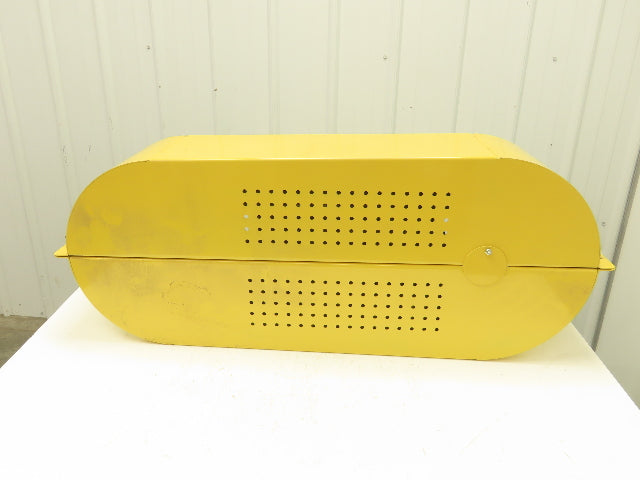 Twin City Blower 241973-2 Blower Belt Chain Pulley Guard Safety Yellow 24" C