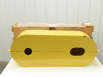 Twin City Blower 241973-2 Blower Belt Chain Pulley Guard Safety Yellow 24" C