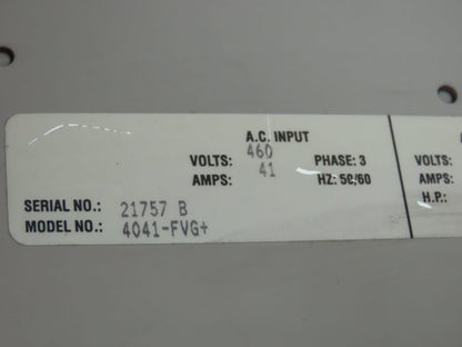 P&H 4041-FVG+ Magnetek Smart Torque Crane Drive 460V 3Ph 41A