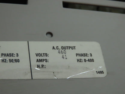 P&H 4041-FVG+ Magnetek Smart Torque Crane Drive 460V 3Ph 41A