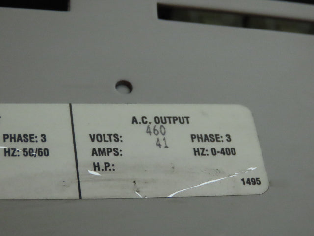 P&H 4041-FVG+ Magnetek Smart Torque Crane Drive 460V 3Ph 41A