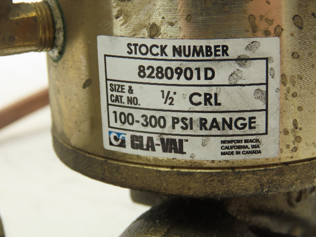 Cla-Val 50-01S Sustaining Valve with CRL Pressure Relief Control 2" NPT