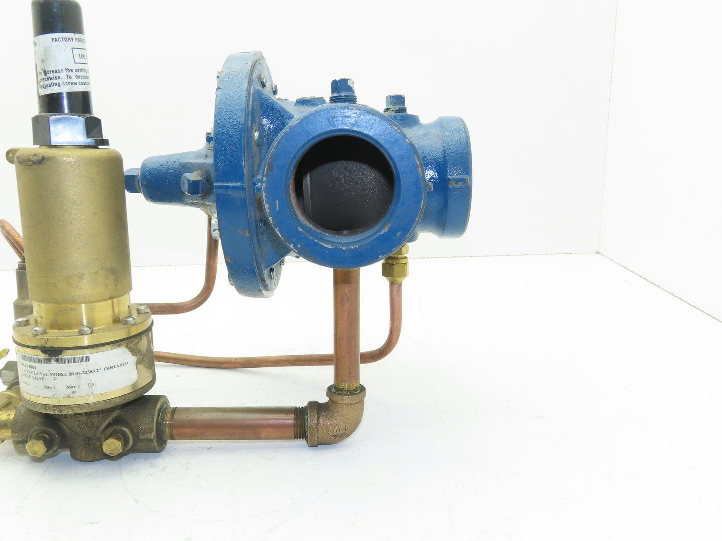 Cla-Val 50-01S Sustaining Valve with CRL Pressure Relief Control 2" NPT