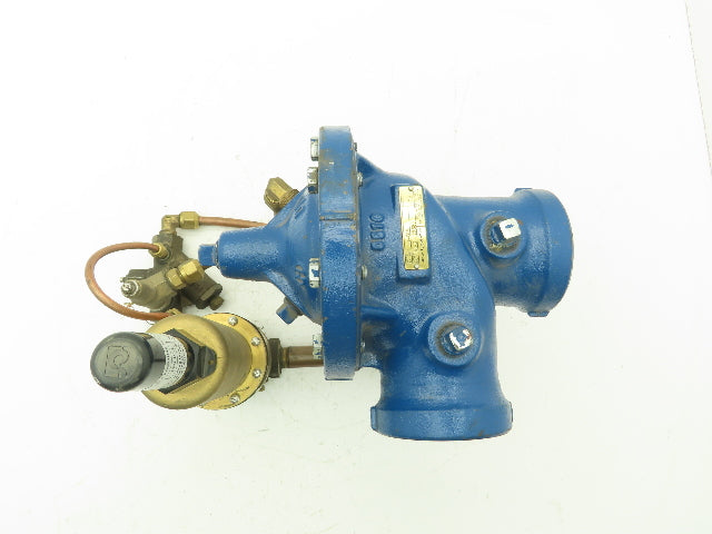 Cla-Val 50-01S Sustaining Valve with CRL Pressure Relief Control 2" NPT