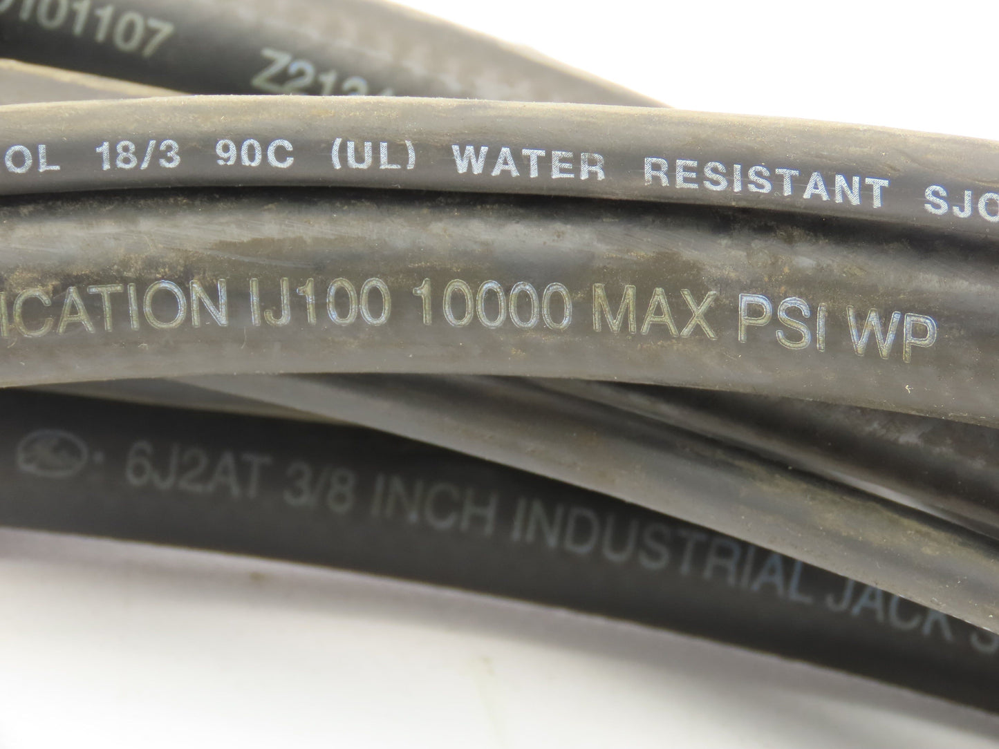HK Porter W119581 Hydraulic Hose Remote Control Wire 3/8"x 20'L 10000 PSI
