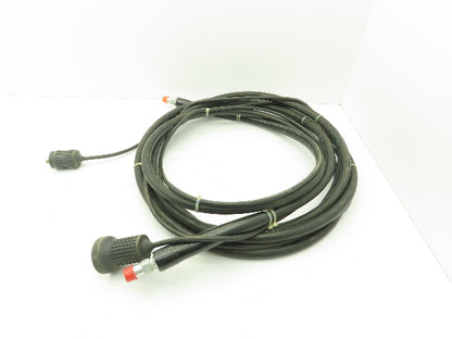 HK Porter W119581 Hydraulic Hose Remote Control Wire 3/8"x 20'L 10000 PSI