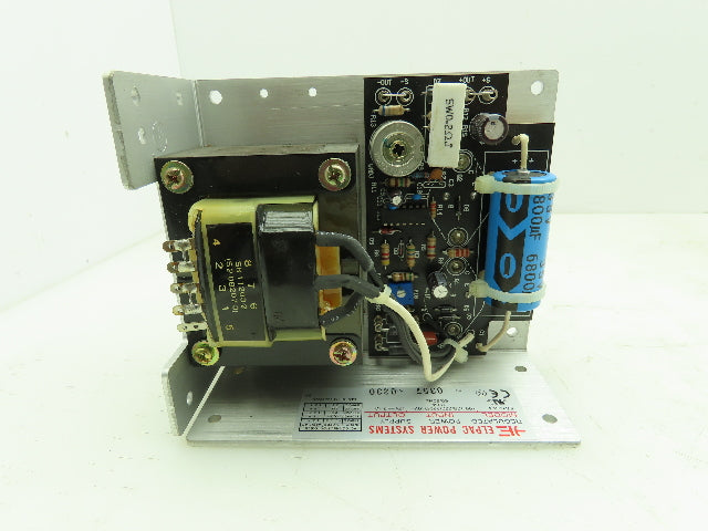 Elpac SS12-3.4 Regulated Power Supply 120/240V - 12V 3.4A Output