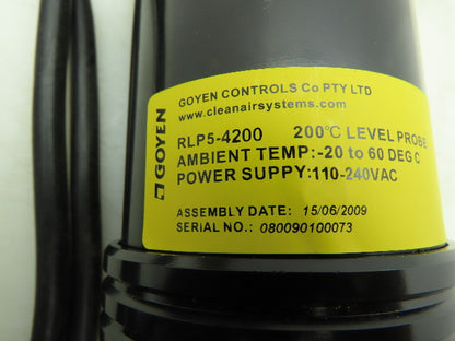 Goyen RLP5-4200 Level Probe 200°C 110-240VAC