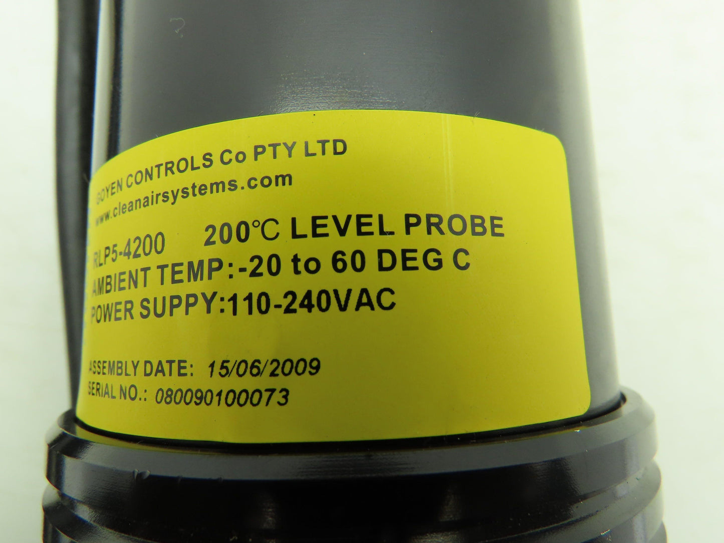 Goyen RLP5-4200 Level Probe 200°C 110-240VAC