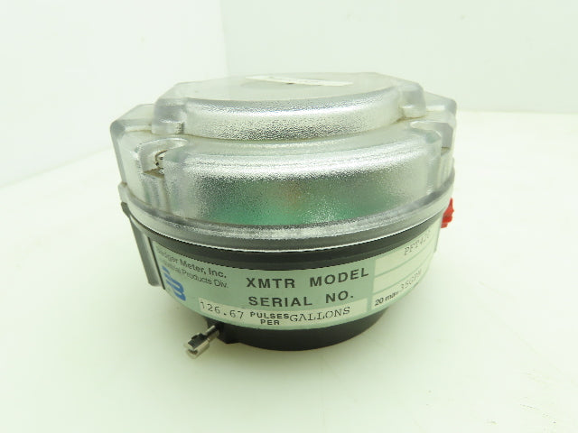Badger Meter PFT420 Pulse Meter 35 GPM Flow Monitor 126.67 Pulses Per Gallons
