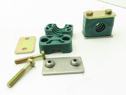 ZSI S3012S Polypropylene Beta Clamp 3/4" Hose Pipe Hanger Holder Lot of 20