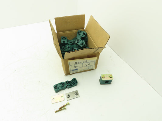 ZSI S3012S Polypropylene Beta Clamp 3/4" Hose Pipe Hanger Holder Lot of 20
