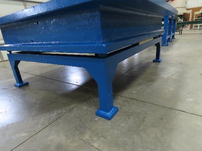 2-1/4" Top Heavy Duty Cast Iron Steel Fabrication Table Work Bench 79"x73"x32"