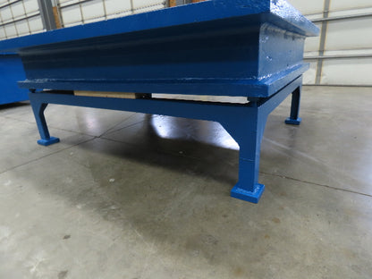2-1/4" Top Heavy Duty Cast Iron Steel Fabrication Table Work Bench 79"x73"x32"