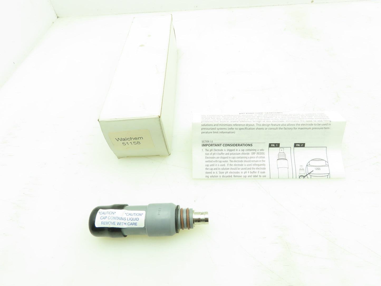 Walchem 51158 PH ORP Sensor Flat Surface CPVC