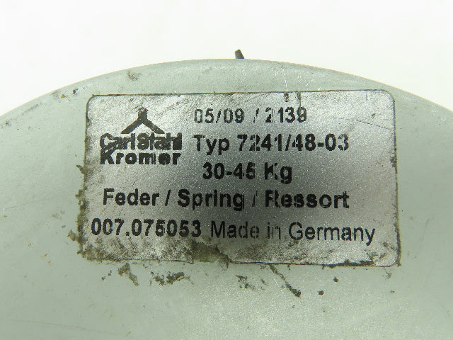 Carl Stahl Kromer 7241/48-03 Tool Balancer Spring Coil Zero Gravity 30-45 KGS