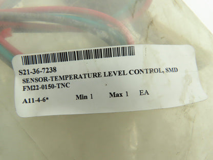 SMD FM22-0150-TNC Combination Float Level Temperature Switch NC 150F Open