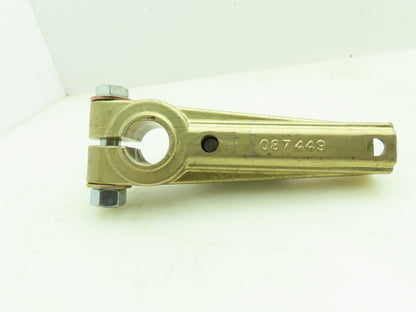 Honeywell 087449 Adjustable Actuator Arm Brass 1" ID For Shaft 1/2-20 Thread