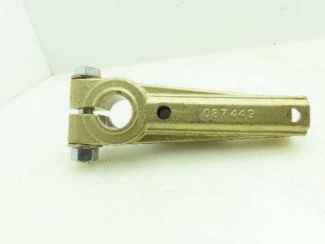 Honeywell 087449 Adjustable Actuator Arm Brass 1" ID For Shaft 1/2-20 Thread