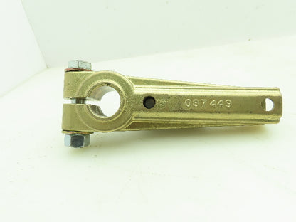 Honeywell 087449 Adjustable Actuator Arm Brass 1" ID For Shaft 1/2-20 Thread
