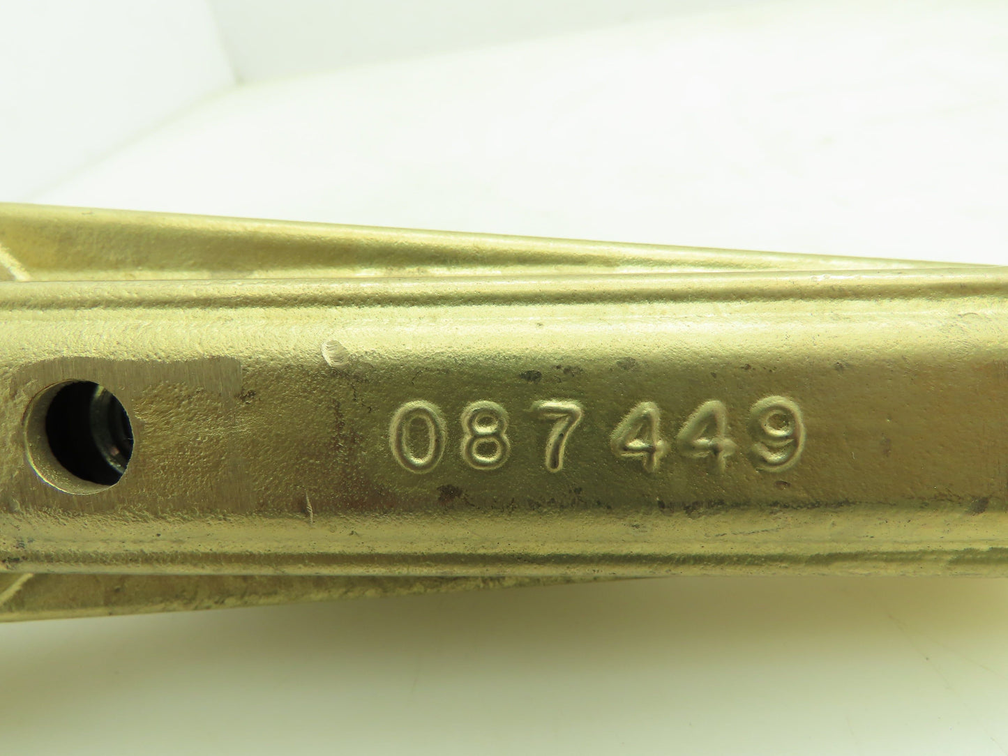 Honeywell 087449 Adjustable Actuator Arm Brass 1" ID For Shaft 1/2-20 Thread