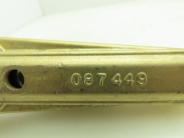 Honeywell 087449 Adjustable Actuator Arm Brass 1" ID For Shaft 1/2-20 Thread